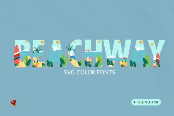 Beachway: Your Go-To Typeface for Vacation Vibes