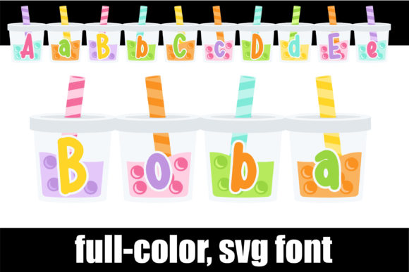 Boba: The Color Font for Playful, Modern Branding