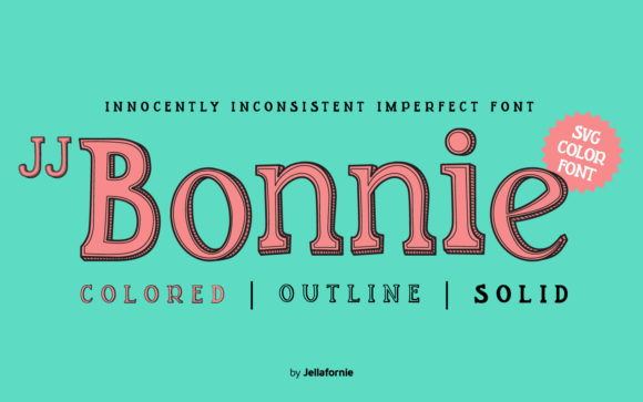Exploring JJ Bonnie: A Playful Digital Doodle Font