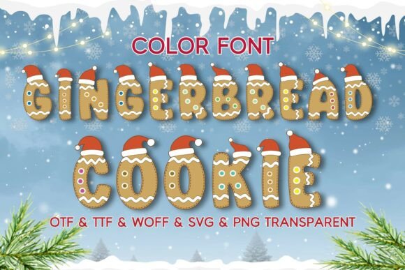 Gingerbread Cookie: A Playful Festive Typeface for Holiday Projects