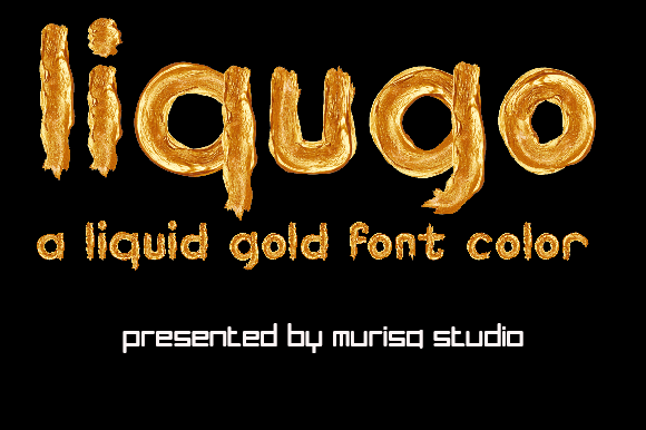 Liqugo: A Sweet and Friendly Color Font for Modern Designs