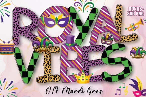 Royal Vibes Pack: A Designer's Take on Carnival-Ready Type
