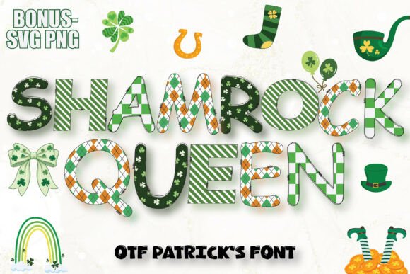 Shamrock Queen Patrick's Bundle: Your Go-To for St. Patrick's Day Design
