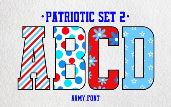 Why Patriotic Set 2 is Your Next Go-To Display Font